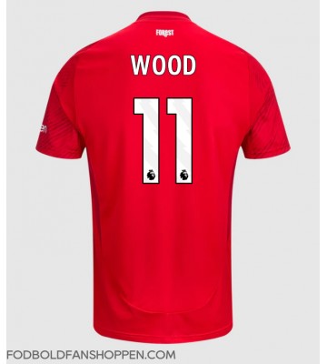 Nottingham Forest Chris Wood #11 Hjemmebanetrøje 2024-25 Kortærmet